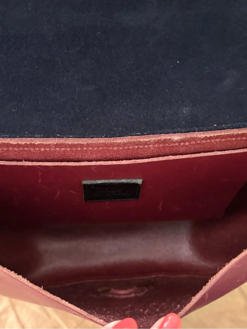 Clare V. Leather Shoulder Bag | Vintage
